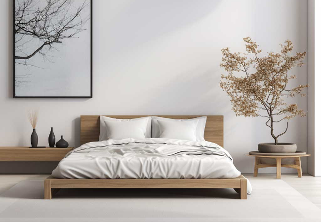 zen Bedroom bedroom interior designer in Bangalore