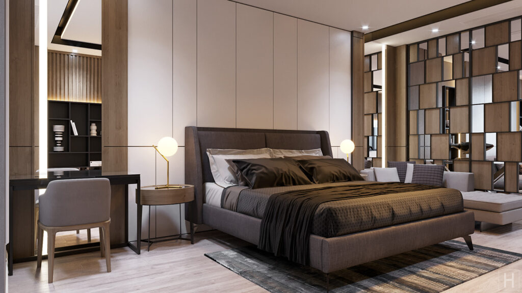 modern bedroom interiors